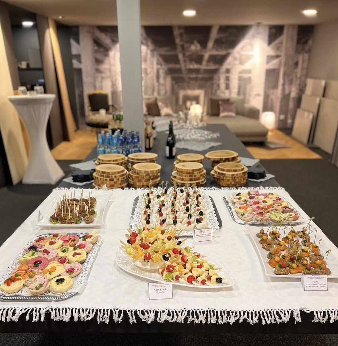 Auswahl frischer Spezialitäten für Grill, Buffet und Feiern